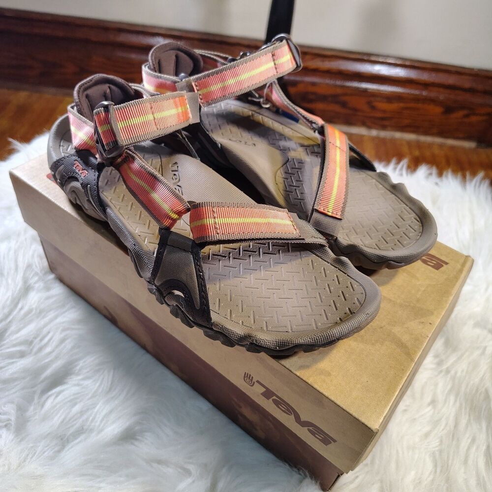 Teva Hurricane Stripes Sunshine 6512 Wmns Size 9 NIB